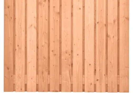 Tuinscherm Halmstad 180x180cm geschaafd Douglas 21-planks