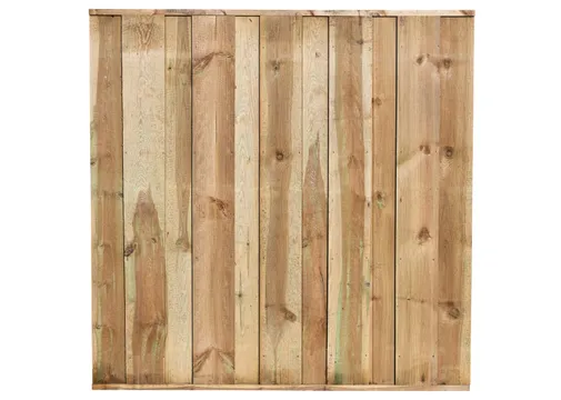 Tuinscherm Lima 180x180cm geïmpregneerd Grenen 11-planks