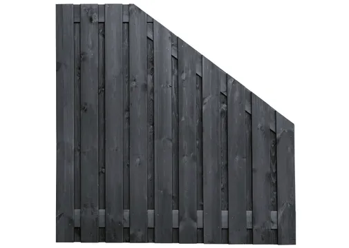 Tuinscherm Seoul - 180x180/90cm gespoten Vuren 19-planks