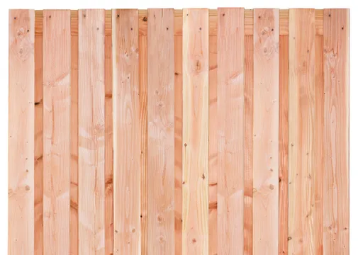 Tuinscherm Sydney 180x180cm fijnbezaagd Douglas 19-planks