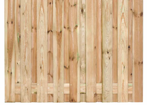 Tuinscherm Valera 180x180cm geïmpr Grenen 17-planks