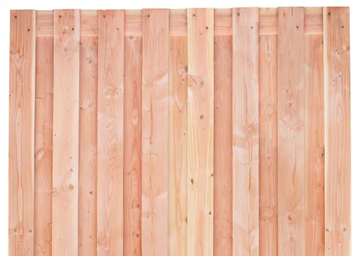 Tuinscherm Wenen 180x180cm fijnbezaagd Douglas 15-planks