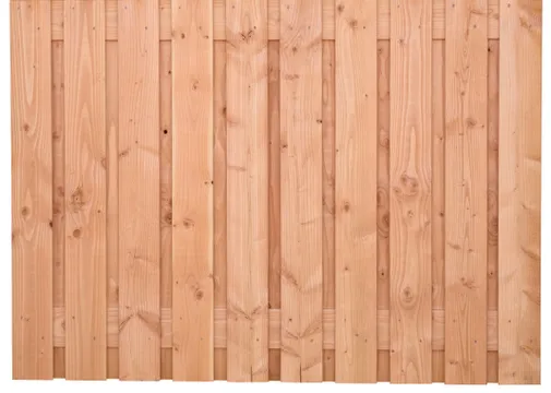 Tuinscherm Zaria 180x130cm geschaafd Douglas 19-planks