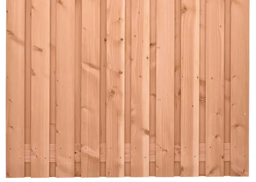 Tuinscherm Zaria 180x150cm geschaafd Douglas 19-planks