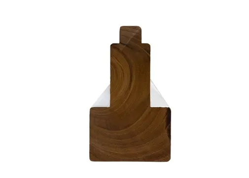 Tussenstijl Meranti kozijnhout (model B) 66x110mm 2x gegrond 