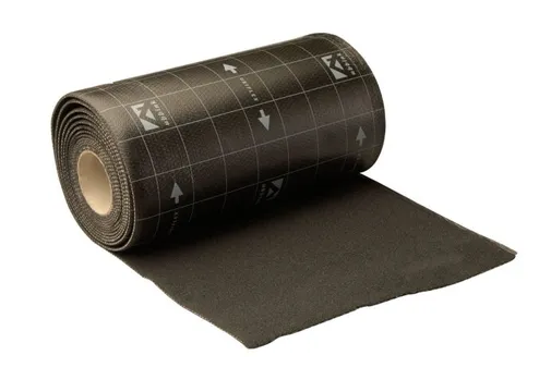 Loodvervanger Ubiflex 400mm x 600cm zwart