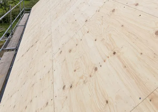 Underlayment Elliottis Pine C/C 9mm rechte kant