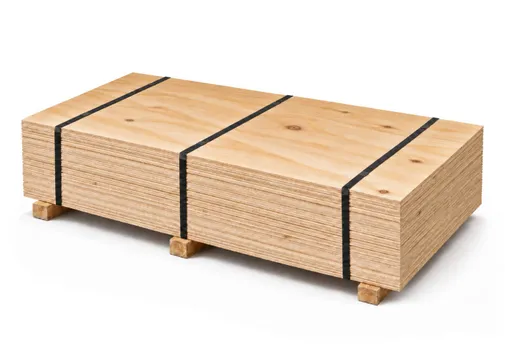 Underlayment Radiata Pine B/C 9mm rechte kant | Vol pak 100 stuks