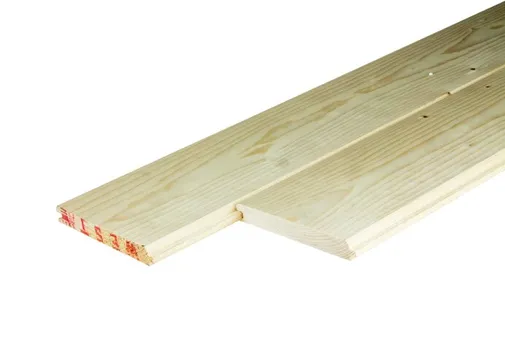 Vellingdeel Vuren 22x150mm (werkend 18x140mm) mes en groef geschaafd