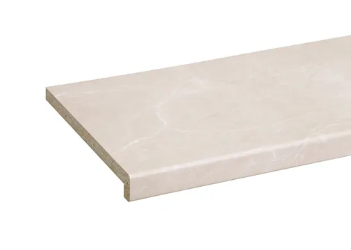 Vensterbank Spaanplaat 38mm licht grijs marmer 