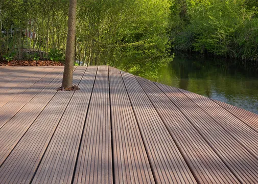 Vlonderplank Bangkirai (Red Balau) 28x145mm