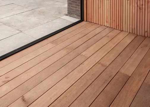 Vlonderplank Bangkirai (Red Balau) 28x145mm