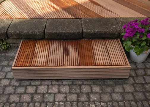 Vlonderplank Bangkirai (Red Balau) 28x145mm