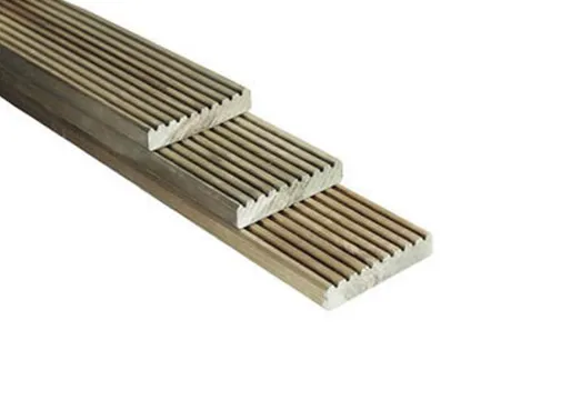 Vlonderplank (9-ribbel) 28x145mm geïmpregneerd 