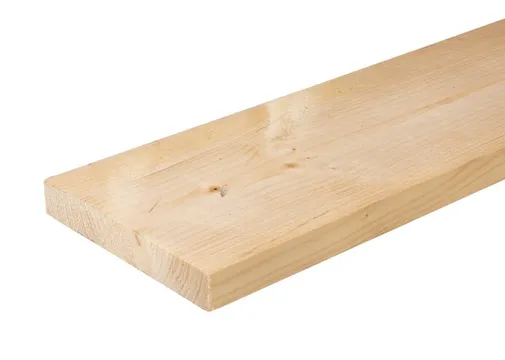 Plank Vuren 22x125mm (18x120mm netto) geschaafd 