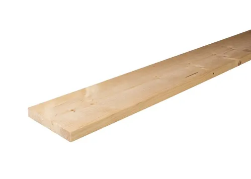 Plank Vuren 22x125mm (18x120mm netto) geschaafd 