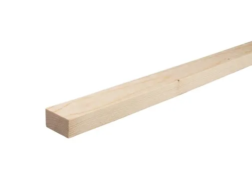 Panlatten Vurenhout 22x42mm geschaafd aan 21.5x40mm per 10 stuks verpakt