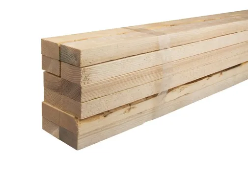 Panlatten Vurenhout 22x42mm geschaafd aan 21.5x40mm per 10 stuks verpakt
