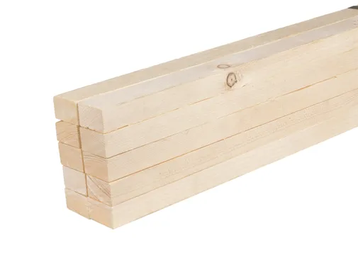 Panlat Vuren 25x42mm (24x38mm netto) geschaafd per 10 stuks