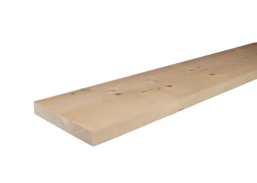 Plank Vuren 32x200mm (28x195mm netto) geschaafd 