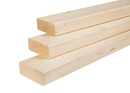 Balk Vuren 50x125mm (45x120mm netto) geschaafd 