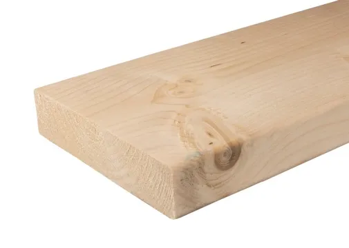 Balk Vuren 50x250mm (44x245mm netto) geschaafd