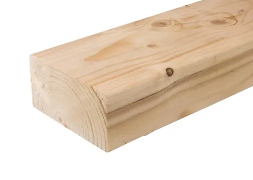 Balk Vuren 63x125mm (58x120mm netto) geschaafd
