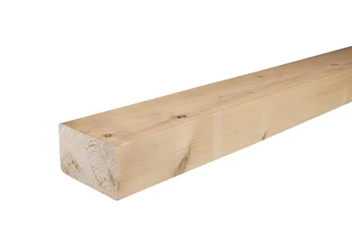 Balk Vuren 75x125mm (70x120mm netto) geschaafd