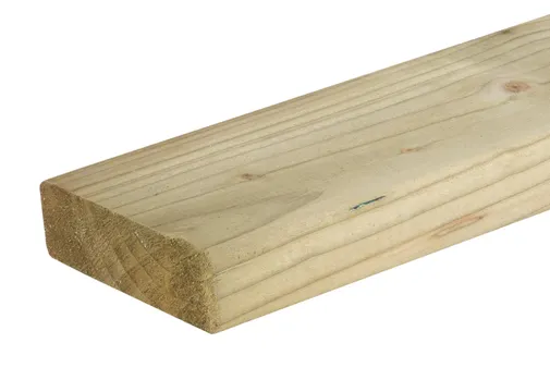 Regel Vuren 32x100mm (28x95mm netto) geschaafd geïmpregneerd 