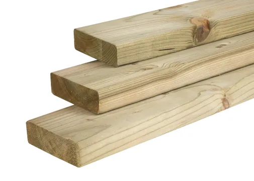 Regel Vuren 32x100mm (28x95mm netto) geschaafd geïmpregneerd 
