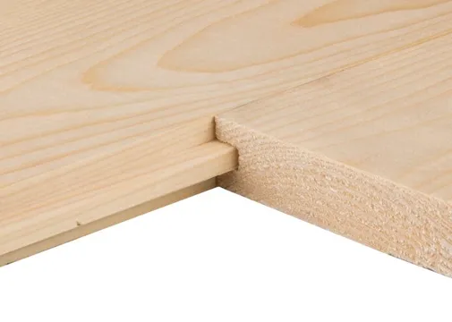 Vloerdeel Vuren 22x100mm (werkend 18x88mm) mes en groef geschaafd 