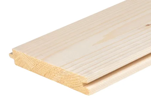 Vloerdeel Vuren 22x125mm (werkend 18x113mm) mes en groef geschaafd 