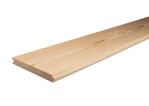 Vloerdeel Vuren 22x175mm (werkend 18x155mm) mes en groef geschaafd 