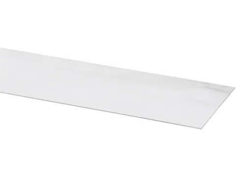 Kantband werkblad 38x605mm mat wit marmer per 2 stuks
