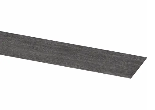 Kantband werkblad 28x605mm staalgrijs per 2 stuks