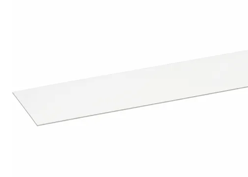 Kantband werkblad 28x605mm wit per 2 stuks