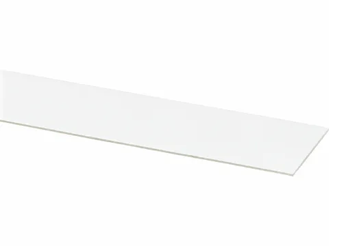 Kantband werkblad 28x605mm wit per 2 stuks
