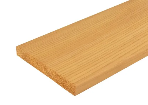 Plank Red Cedar 4-zijdig geschaafd 18x142mm
