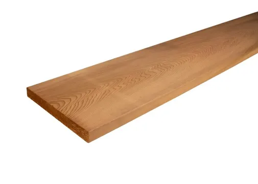 Plank Red Cedar 4-zijdig geschaafd 27x185mm