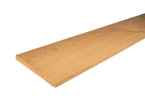 Plank Red Cedar 4-zijdig geschaafd 27x285mm