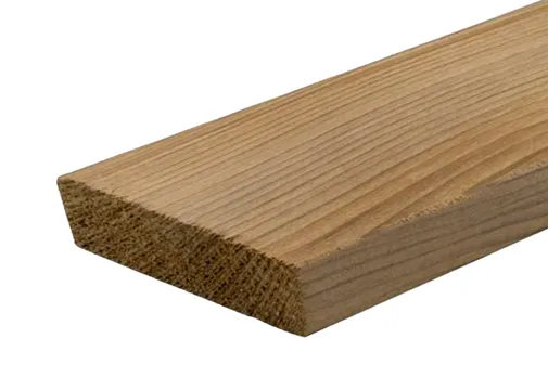 Plank rhombus model Red Cedar 18x142mm per 5 stuks