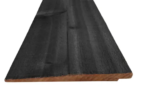 Zweeds rabat Red Cedar STK 8-20x170mm (werkend) fijnbezaagd zwart per 6 stuks