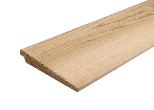Zweeds rabat Red Cedar 8-20x127mm (werkend) fijnbezaagd per 6 stuks