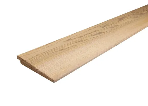 Zweeds rabat Red Cedar 8-20x127mm (werkend) fijnbezaagd per 6 stuks