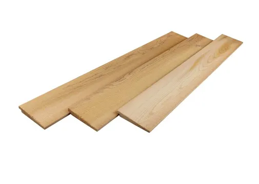 Zweeds rabat Red Cedar 8-20x127mm (werkend) fijnbezaagd per 6 stuks