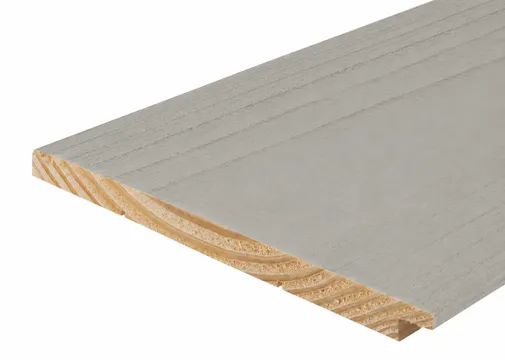 Zweeds rabat Douglas 11-27x195mm (werkend 180mm) grijs geïmpregneerd (gespoten)