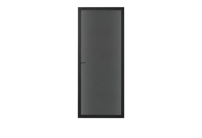 Binnendeur SSL 4000 met rookglas zwart RAL9011
