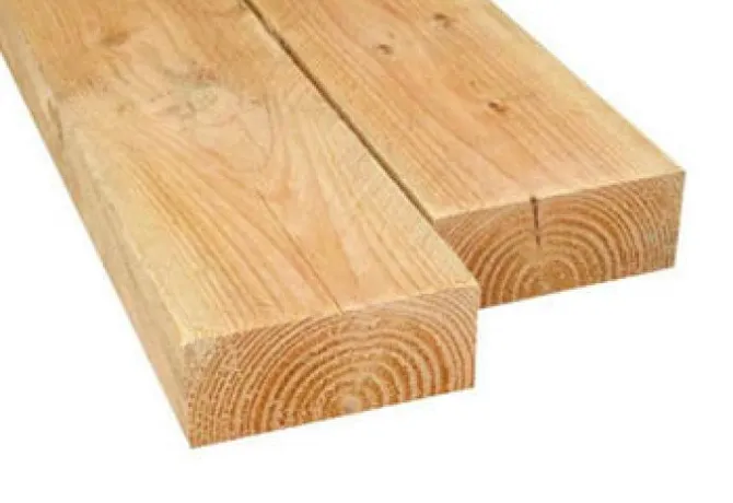Balk Douglas hout 100x200mm fijnbezaagd 