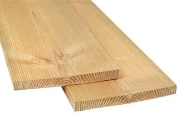 Plank Douglas hout 22x150mm fijnbezaagd 