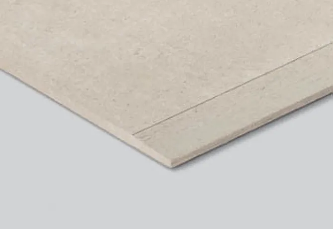 Eternit cementgebonden plaat 12mm afgeschuinde kant aan 2 zijden